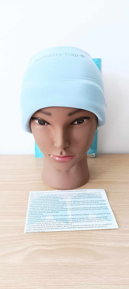 Masque anti-migraine Bleu Arctic Serenity-Cap